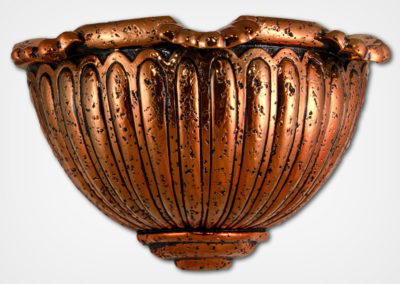 Scalloped Sconce-Bronze