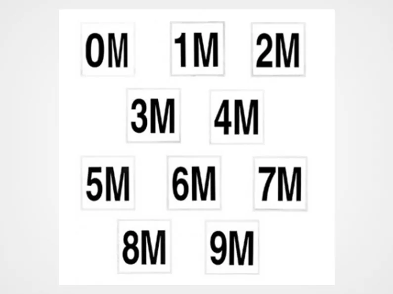 Metric Numbers Meters