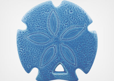 Sand Dollar – Blue – 5×5