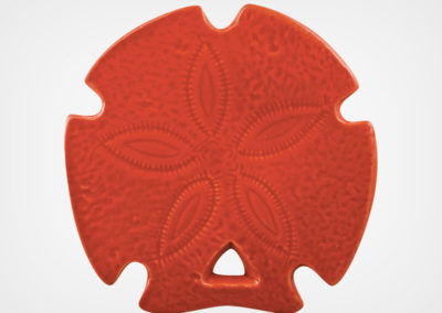 Sand Dollar – Red – 5×5