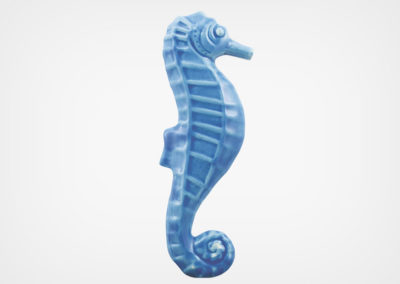 Seahorse – Blue – 2×5