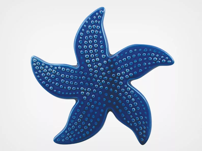 Starfish Spotted – Royal Blue – 5×5