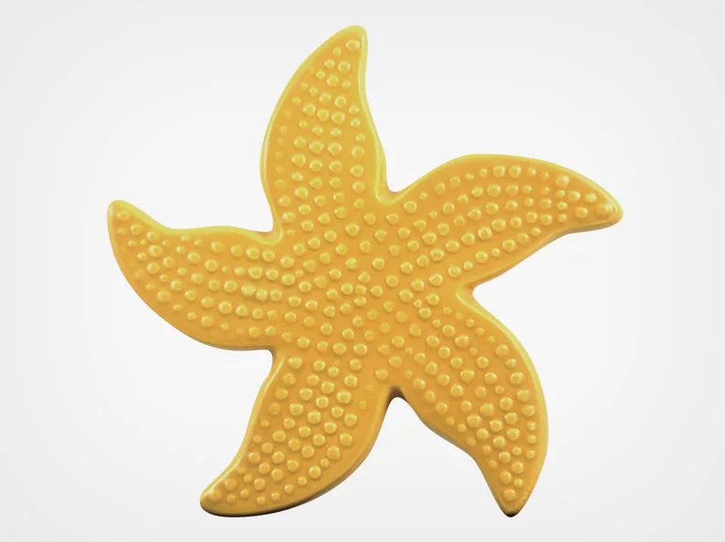 Starfish Spotted – Sand – 5×5