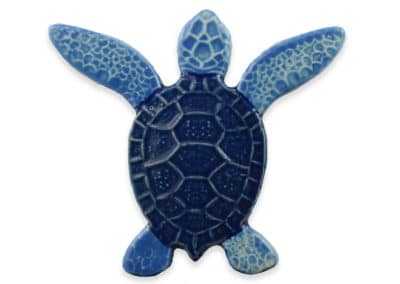 Turtle Both Up – Blue – 5×5