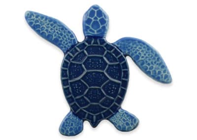 Turtle Left Up- Blue – 5×5