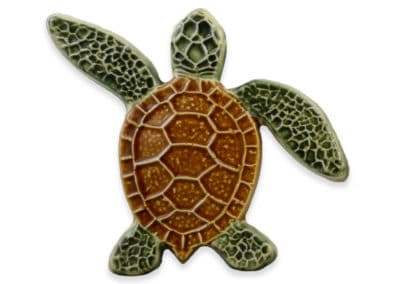 Turtle Left Up – Natural – 5×5