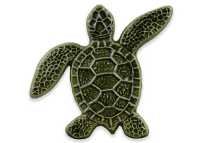 Turtle Right Up – Green – 5×5