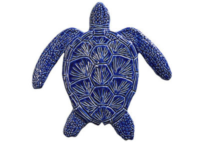 Loggerhead Turtle Blue – 6″ x 6″