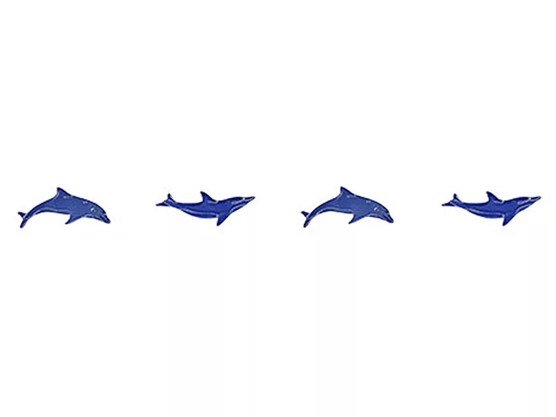 Dolphins Step Markers Blue – 3” x 24”