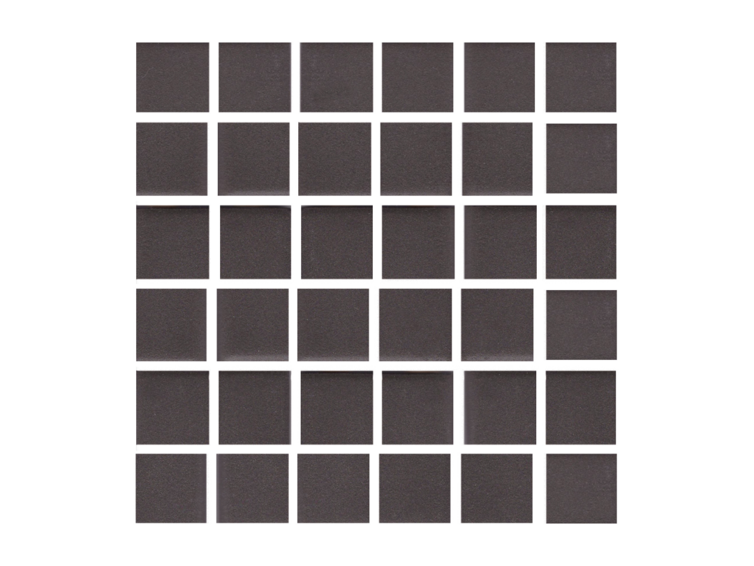 Unglazed – Black 1X1