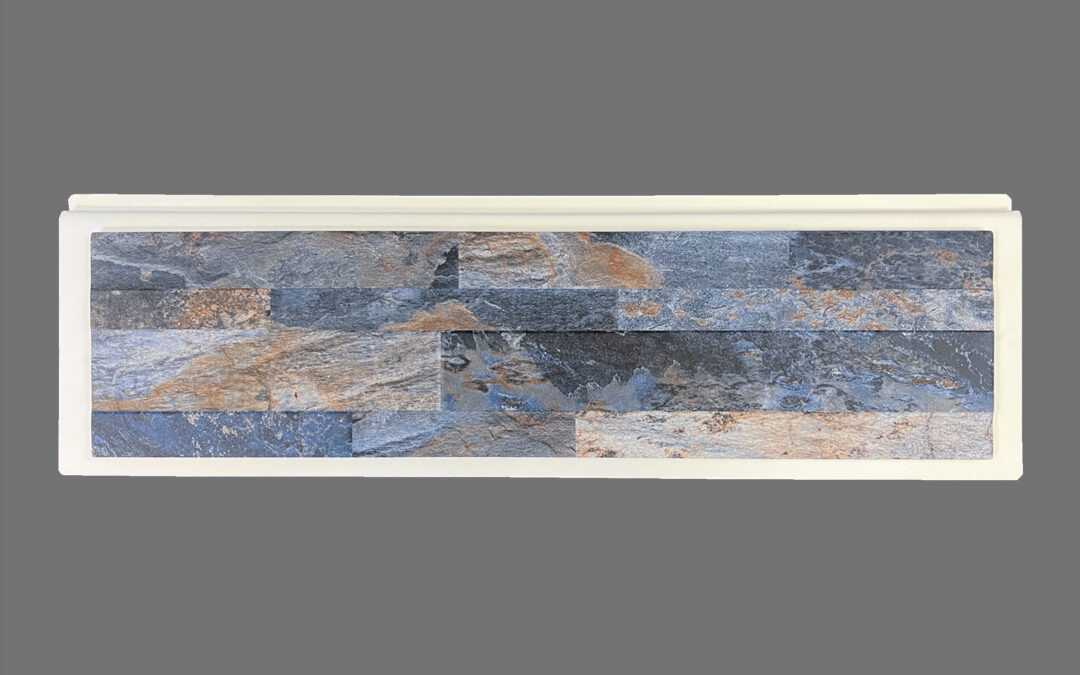 Plastic Board (White, 6×24) for slat walls