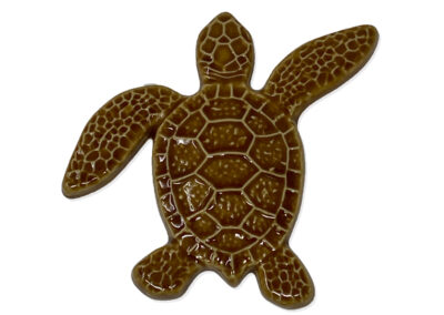 Turtle Right Up – Brown – 5×5