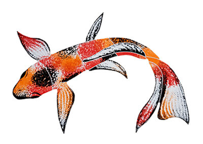 Koi Fish (Variety B) – 7 in x 10 in