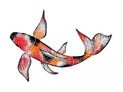 Koi Fish (Variety C) – 7 in x 10 in