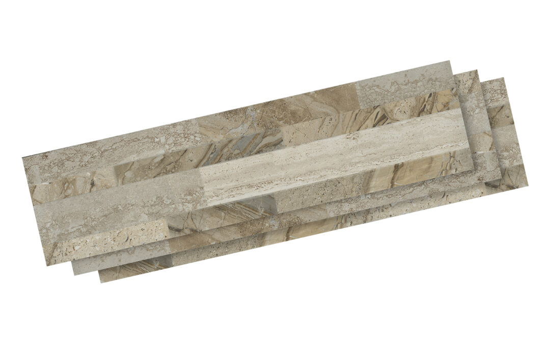 Porcelain Ledger – Petra Beige 6×24