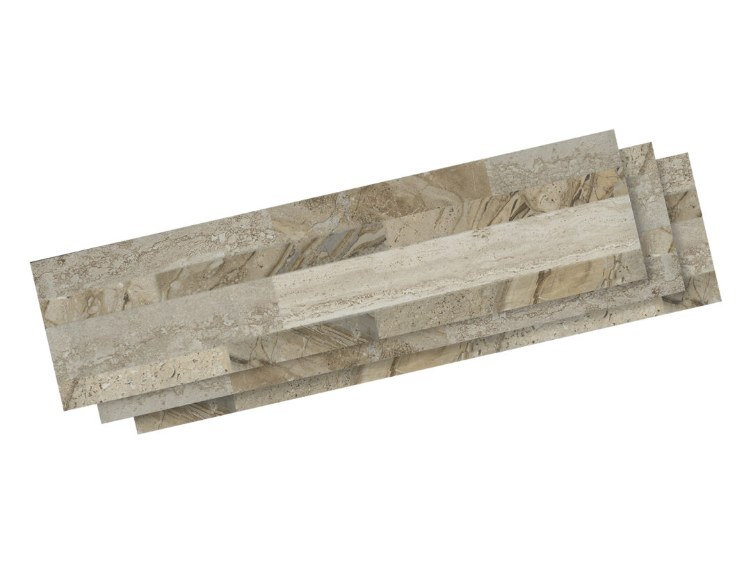 Porcelain Ledger – Petra Beige 6×24