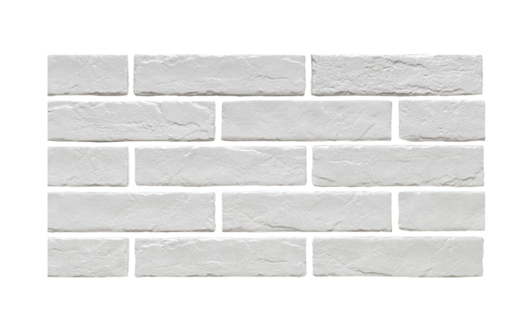Rustic Brick – White 2.3×10