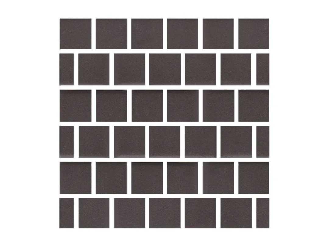 Unglazed – Black 1X1