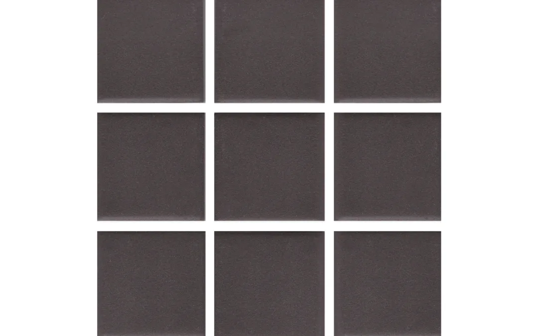 Unglazed – Black 2X2