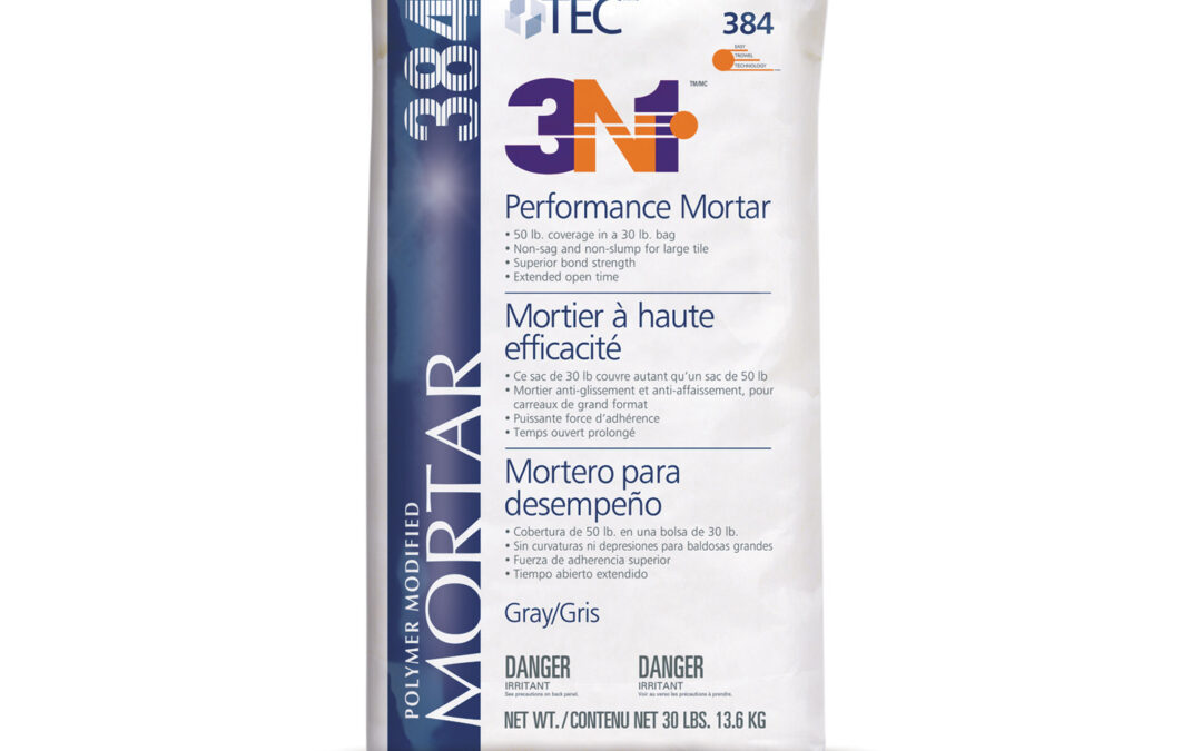 3N1 Performance Mortar 384
