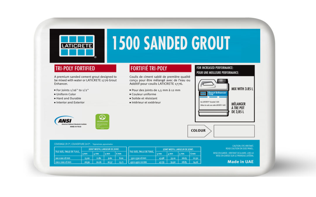 1500 Sanded Grout