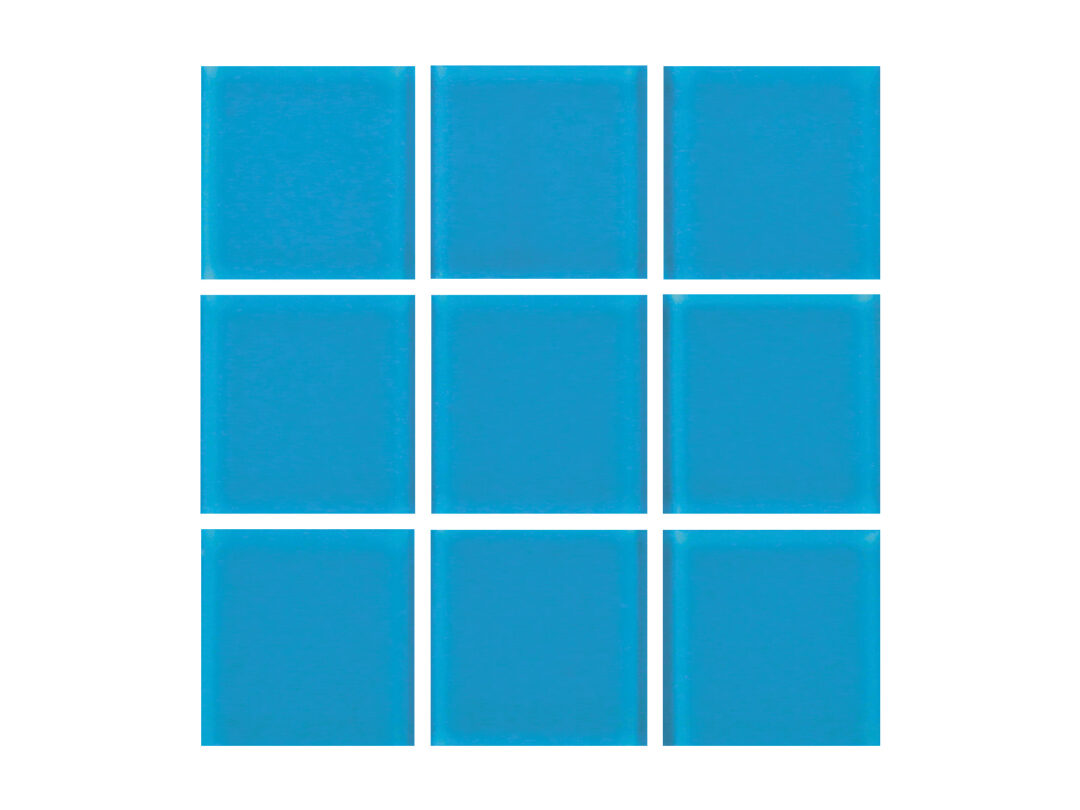 Glass Blend – Turquoise 2×2